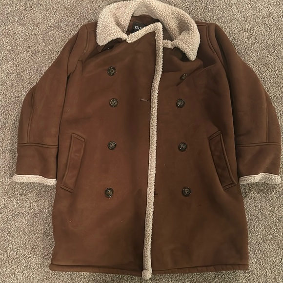 Men’s small suede trenchcoat - Picture 1 of 2